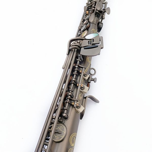 soprano saxophone sax bb brass lacquered body and keys mouthpiece reeds neck with case
soprano saxophone sax bb brass lacquered body and keys mouthpiece reeds neck with case