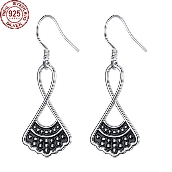 popular s925 silver 8-shaped earrings charm glue ear hook enamel black feminist souvenir women wedding jewelry accessories, Golden
popular s925 silver 8-shaped earrings charm glue ear hook enamel black feminist souvenir women wedding jewelry accessories, Golden