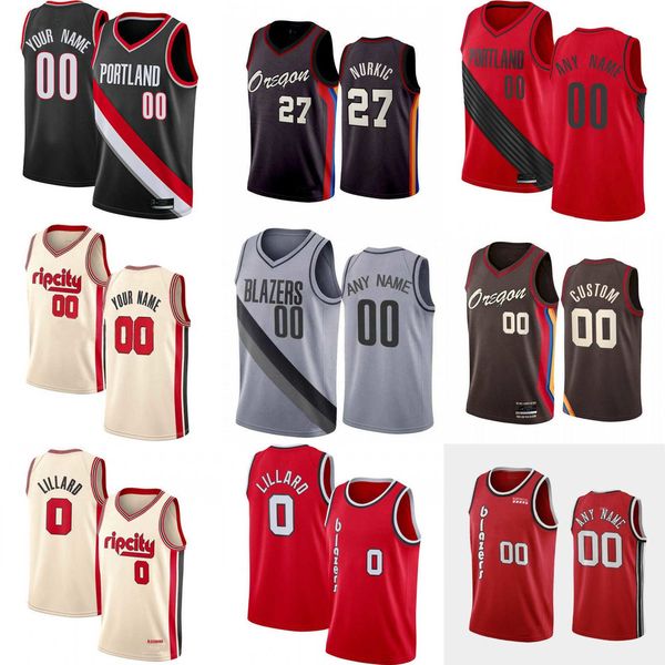 75th basketball jersey custom men women portland''trail blazers''23 robert covington 1 anfernee simons 40 cody zeller 16, Black;red
75th basketball jersey custom men women portland''trail blazers''23 robert covington 1 anfernee simons 40 cody zeller 16, Black;red