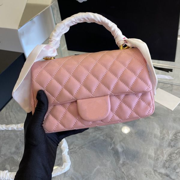 2022ss pearl caviar mini bags lambskin handle with ribbon classic quilted check metal chain totes shoulder crossbody designer luxury ladies
2022ss pearl caviar mini bags lambskin handle with ribbon classic quilted check metal chain totes shoulder crossbody designer luxury ladies