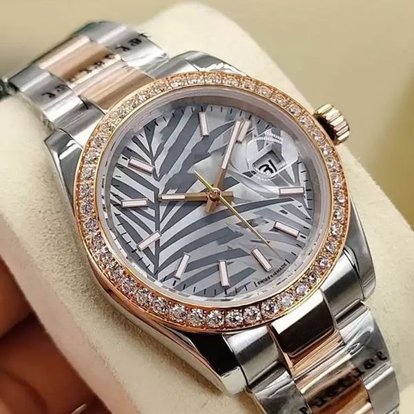 ladies watch couple classic 36mm automatic fully mechanical stainless steel water resistant sapphire dial gift fashion montre de luxe, Slivery;brown
ladies watch couple classic 36mm automatic fully mechanical stainless steel water resistant sapphire dial gift fashion montre de luxe, Slivery;brown