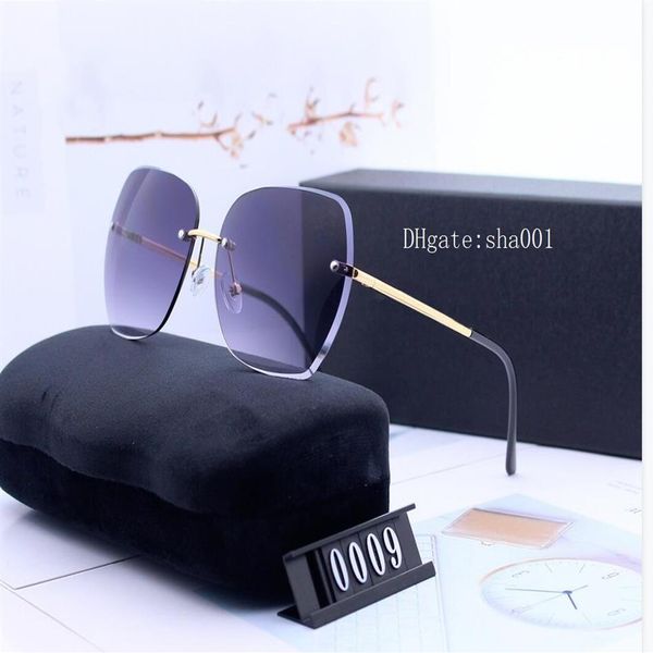 luxury designer sunglasses men eyeglasses outdoor shades pc frame fashion classic lady sun glasses mirrors for women2768, White;black