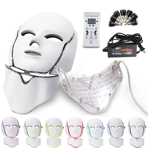7 colors light led facial mask with neck face care treatment beauty anti acne therapy face whitening skin rejuvenation machinene
7 colors light led facial mask with neck face care treatment beauty anti acne therapy face whitening skin rejuvenation machinene