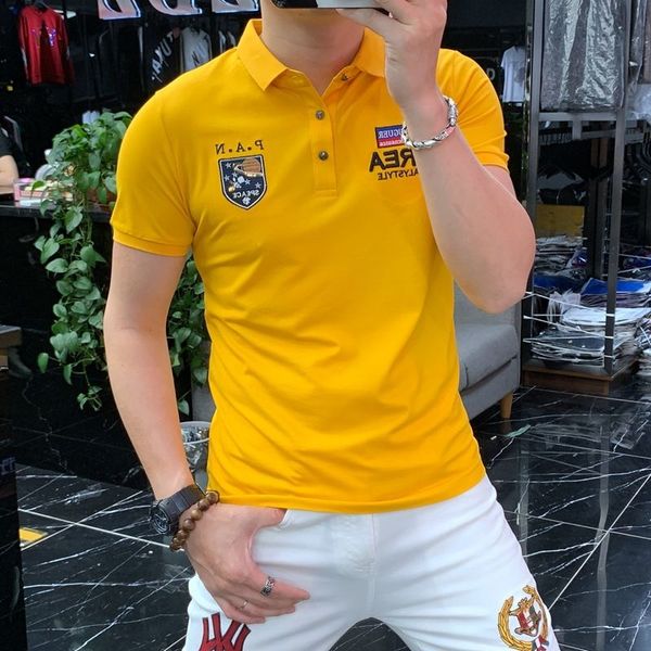 mens polo shirt cotton embroidery summer brand lapel tees short sleeve casual male fashion homme ropa hombre, White;black
mens polo shirt cotton embroidery summer brand lapel tees short sleeve casual male fashion homme ropa hombre, White;black