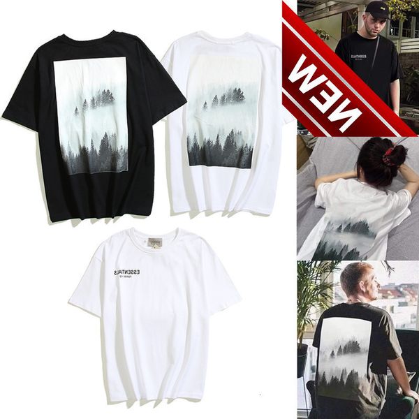 2022 spring and summer new bieber men's women's same fog double thread essentials cloud forest short sleeve t-shirt, White;black
2022 spring and summer new bieber men's women's same fog double thread essentials cloud forest short sleeve t-shirt, White;black