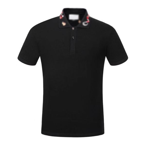 fashion polo man mens polos poloshirt tee short sleeve t-shirts designer loose tees casual black white t shirt luxe plain t shirts for, White;black
fashion polo man mens polos poloshirt tee short sleeve t-shirts designer loose tees casual black white t shirt luxe plain t shirts for, White;black