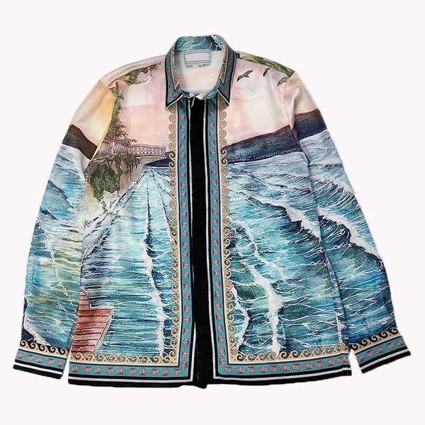 europe france paris hawaii beach sea wave silk casual shirt tee spring summer cool hip hop long sleeve, Black;brown
europe france paris hawaii beach sea wave silk casual shirt tee spring summer cool hip hop long sleeve, Black;brown