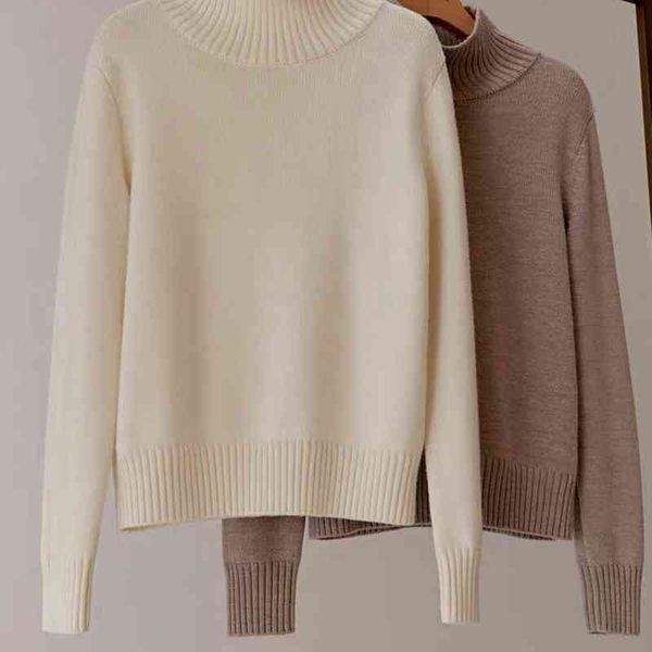 women's knits tees winter simple leisure commuting merino wool high neck solid color knitted sweater, White
women's knits tees winter simple leisure commuting merino wool high neck solid color knitted sweater, White