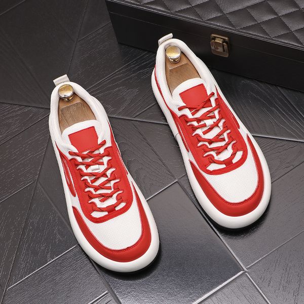 british style wedding dress party shoes spring autumn comfortable trainers tennis lace-up men white round toe sport casual sneaker n112, Black
british style wedding dress party shoes spring autumn comfortable trainers tennis lace-up men white round toe sport casual sneaker n112, Black