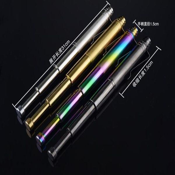 protective gear savage defense stainless steel rejection stick three extendable batons car self-defense stick imitation plastic st2766, Silver
protective gear savage defense stainless steel rejection stick three extendable batons car self-defense stick imitation plastic st2766, Silver