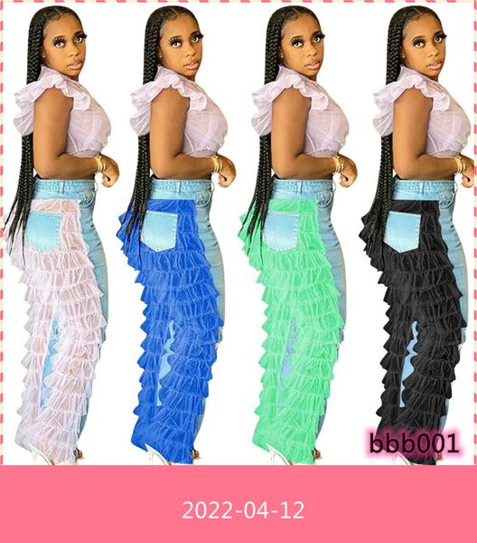 women's pants & capris cutubly casual button jeans for women fashion mesh petal ruffles patchwork holes pencil denim trousers, Black;white
women's pants & capris cutubly casual button jeans for women fashion mesh petal ruffles patchwork holes pencil denim trousers, Black;white