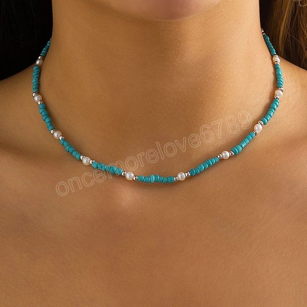 boho seed beads chain short choker necklace for women green beads white pearl necklaces 2022 fashion jewelry, Golden;silver
boho seed beads chain short choker necklace for women green beads white pearl necklaces 2022 fashion jewelry, Golden;silver