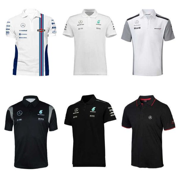 fz39 2022 f1 team racing men's polo racetrack motorcycle short sleeve t-shirt summer cycling suit lapel dress, White;black
fz39 2022 f1 team racing men's polo racetrack motorcycle short sleeve t-shirt summer cycling suit lapel dress, White;black
