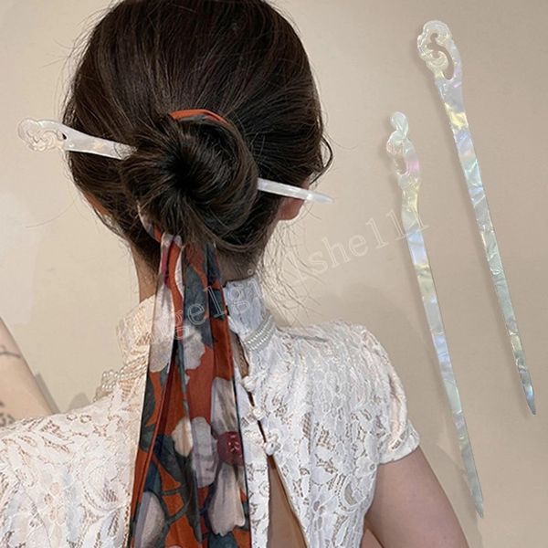 elegant chic cloud hairpin chinese simple hair sticks for women diy hairstyle hair dish accessories trendy, Slivery;white
elegant chic cloud hairpin chinese simple hair sticks for women diy hairstyle hair dish accessories trendy, Slivery;white