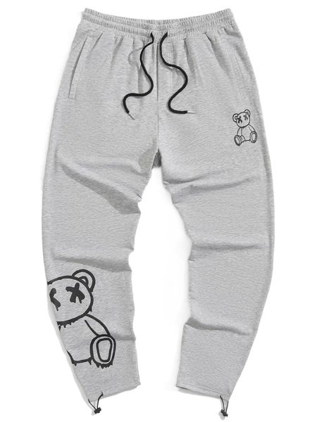men cartoon graphic pocket patched sweatpants e1hj#, Black
men cartoon graphic pocket patched sweatpants e1hj#, Black