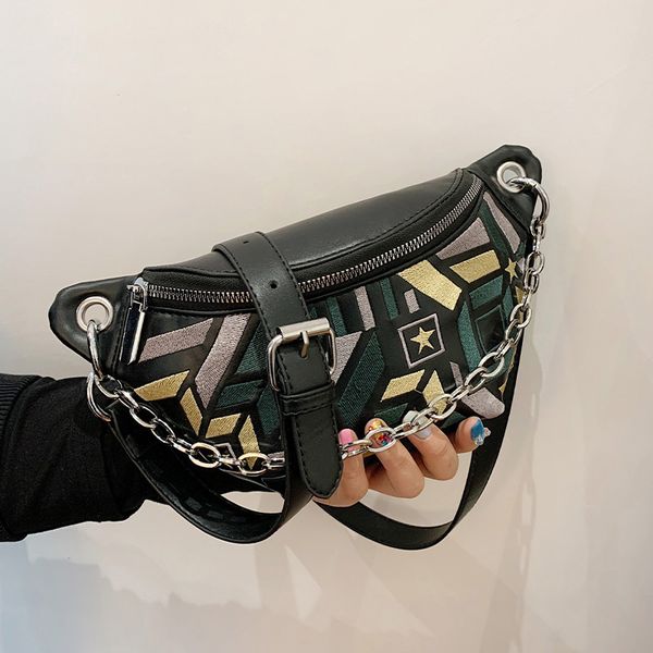 chain women chain waist bags luxury brand female fanny pack plaid fashion hip belt bag lady travel shoulder crossbody chest bags 220721
chain women chain waist bags luxury brand female fanny pack plaid fashion hip belt bag lady travel shoulder crossbody chest bags 220721