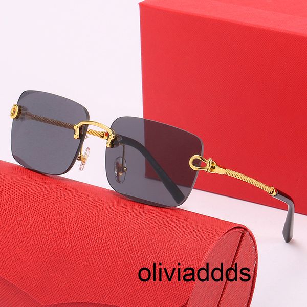 latest fashion men sunglasses sunshade glasses leopard head composite metal rimless optical frame classic rectangle square gold luxury lmjf, White;black
latest fashion men sunglasses sunshade glasses leopard head composite metal rimless optical frame classic rectangle square gold luxury lmjf, White;black