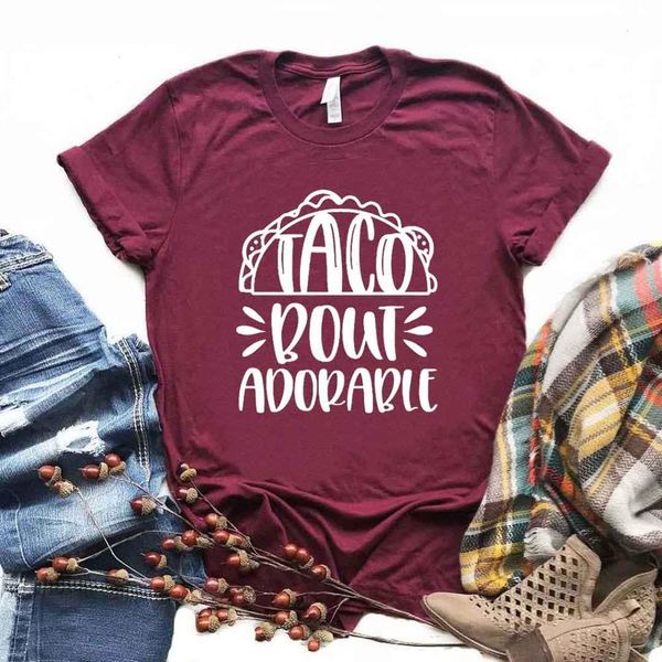 taco bout adorable womens t-shirt print women cotton hipster funny lady yong girl tee 6 color drop ship zy-519, White
taco bout adorable womens t-shirt print women cotton hipster funny lady yong girl tee 6 color drop ship zy-519, White