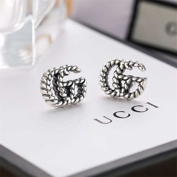 12% off jewelry the new 925 silver used double letter twisted twist fashion fashion brand male and female lovers same earrings, Golden
12% off jewelry the new 925 silver used double letter twisted twist fashion fashion brand male and female lovers same earrings, Golden
