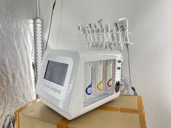 portable 9 in 1 oxygen hydrogen jet blackhead removal beauty device h2o2 small bubble face lift activate collagen moisturizing, Black;white
portable 9 in 1 oxygen hydrogen jet blackhead removal beauty device h2o2 small bubble face lift activate collagen moisturizing, Black;white