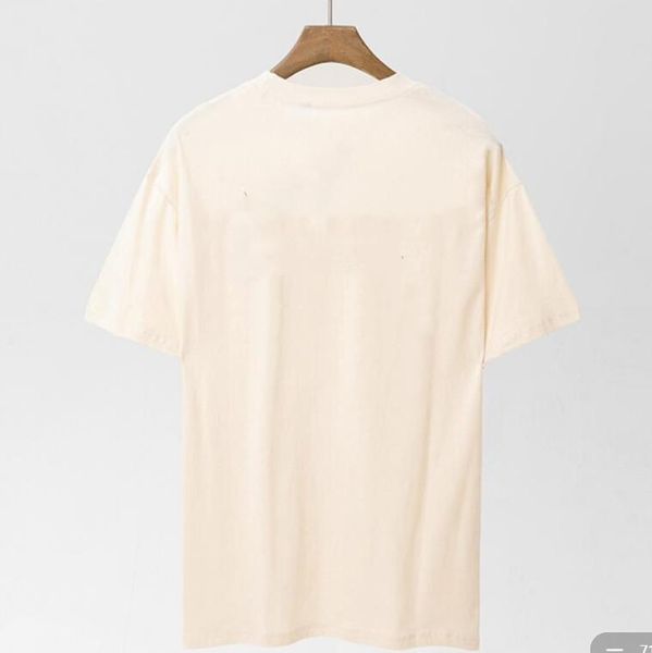 men t- shirt classic letter print short sleeve loose style cotton casual couple tees women, White;black
men t- shirt classic letter print short sleeve loose style cotton casual couple tees women, White;black