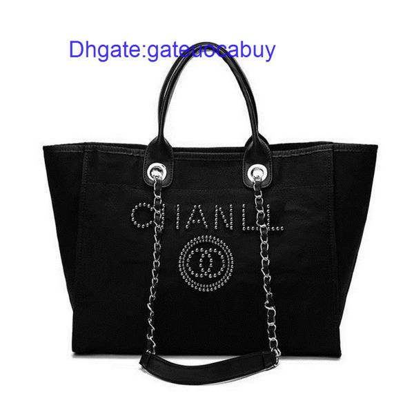classic fashion brand beach bags ch women handbags designers pearl evening bag female canvas portable high-capacity luxury trend big handbag, Black;red
classic fashion brand beach bags ch women handbags designers pearl evening bag female canvas portable high-capacity luxury trend big handbag, Black;red
