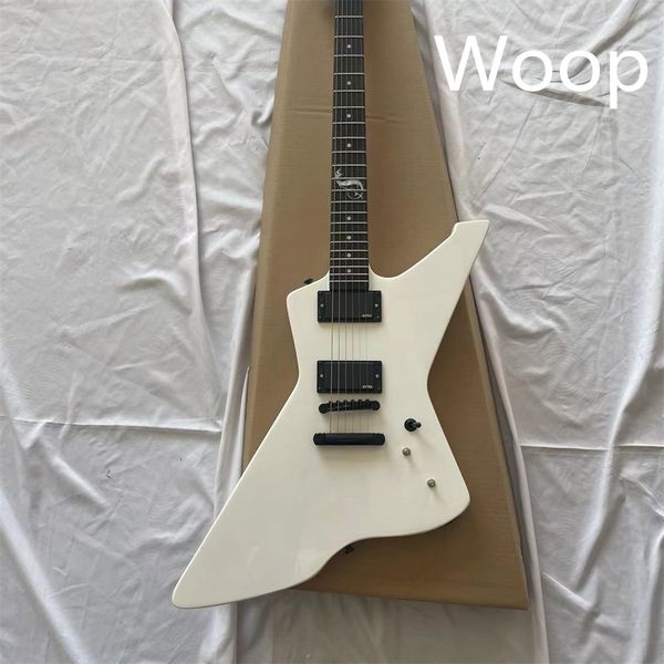 in stock special custom electric guitar full-body matte white body snake head fingerboard inlaid emg pick guitarra guitars
in stock special custom electric guitar full-body matte white body snake head fingerboard inlaid emg pick guitarra guitars