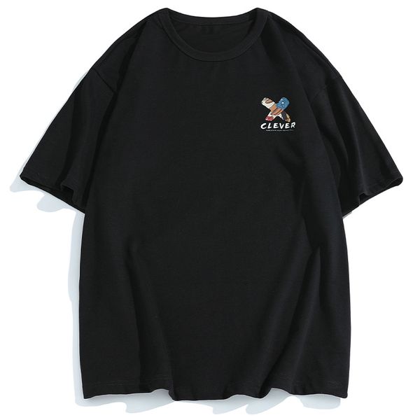 japanese men's fashion brand t-shirt men's 2022 spring and summer new 3d printing loose cotton short sleeve couple top, White;black
japanese men's fashion brand t-shirt men's 2022 spring and summer new 3d printing loose cotton short sleeve couple top, White;black