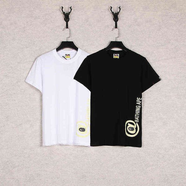 fashion summer brand youth print round neck loose large casual short sleeve men's cartoon t-shirt, White;black
fashion summer brand youth print round neck loose large casual short sleeve men's cartoon t-shirt, White;black