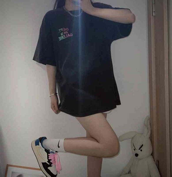 tee t-shirt men's t-shirts gallerydept alphabet printing washing used couple fashion short sleeve t-shirt men's correct version, White;black
tee t-shirt men's t-shirts gallerydept alphabet printing washing used couple fashion short sleeve t-shirt men's correct version, White;black