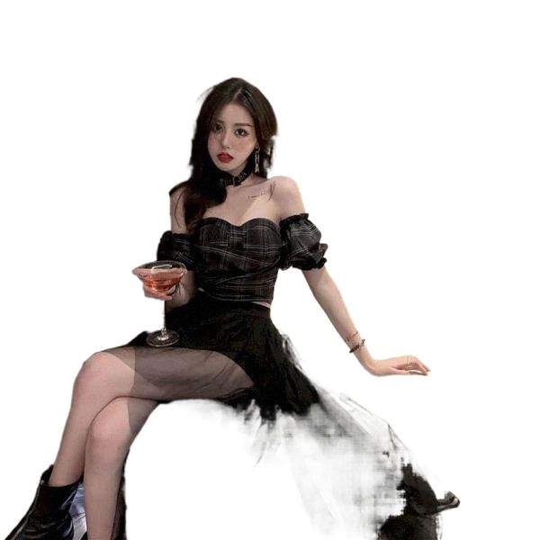 skirts mesh skirt cold style dark black girly high waist bust short front and long back 2022 spring korean summer sweet w3bc#
skirts mesh skirt cold style dark black girly high waist bust short front and long back 2022 spring korean summer sweet w3bc#