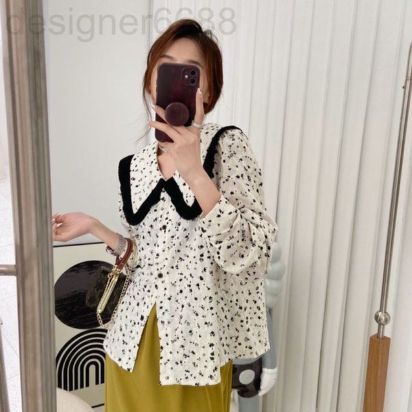 women's blouses & shirts designer sp original french romantic embroidery doll collar shirt women's spring long sleeve sweet age re, White
women's blouses & shirts designer sp original french romantic embroidery doll collar shirt women's spring long sleeve sweet age re, White