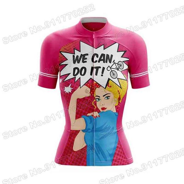 women 2021 we can do it cycling jersey sets popular cartoon comics summer cycling clothing mountain road bike shirts maillot, Black
women 2021 we can do it cycling jersey sets popular cartoon comics summer cycling clothing mountain road bike shirts maillot, Black