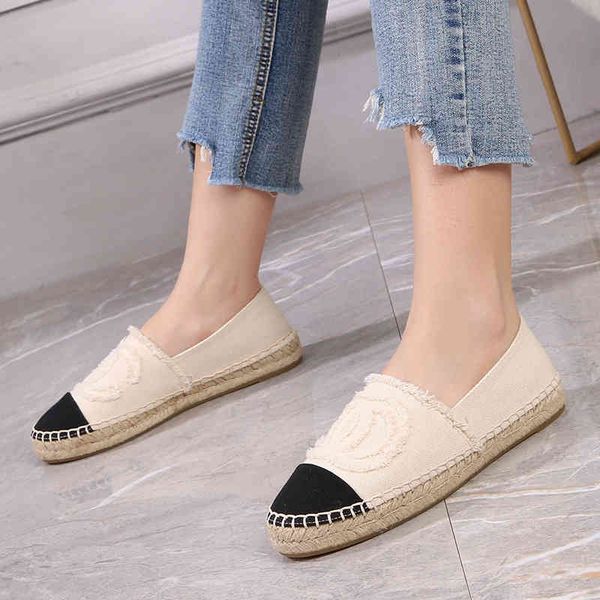 designer shoes 2022 lazy hemp rope woven flat bottomed casual shoes single small fragrant fisherman women's summer, Black
designer shoes 2022 lazy hemp rope woven flat bottomed casual shoes single small fragrant fisherman women's summer, Black