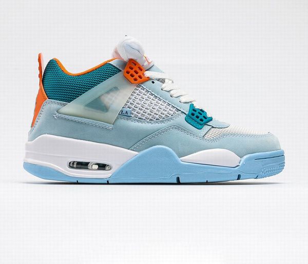 shoes 4 union la men women white blue 4s
