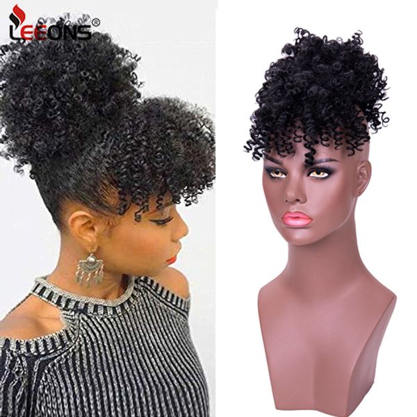 accessories synthetic short kinky curly chignon with bangs synthetic hair bun drawstring ponytail clip in afro puff hair pieces for women co, Silver
accessories synthetic short kinky curly chignon with bangs synthetic hair bun drawstring ponytail clip in afro puff hair pieces for women co, Silver