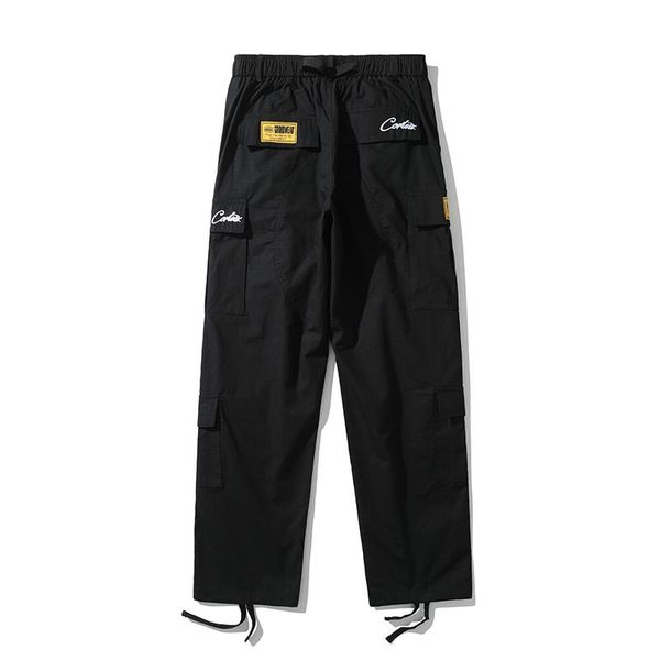 high street multi-pockets casual cargo pants mens straight oversized loose overalls hip hop couple trousers, Black
high street multi-pockets casual cargo pants mens straight oversized loose overalls hip hop couple trousers, Black