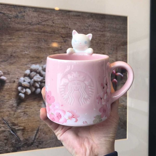 2020 starbucks cup cherry blossom season cat happy cherry appreciation mug ceramic water cup 355ml
2020 starbucks cup cherry blossom season cat happy cherry appreciation mug ceramic water cup 355ml