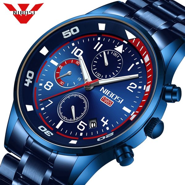 nibosi mens watches luxury brand waterproof business quartz chronograph wrist watches for men analog calendar wristwatch, Silver
nibosi mens watches luxury brand waterproof business quartz chronograph wrist watches for men analog calendar wristwatch, Silver