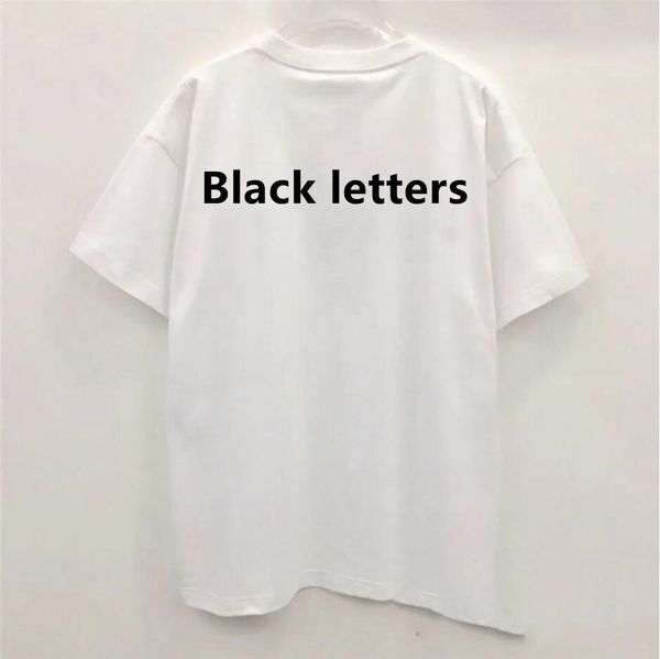 2022 fashion women and men summer female letter appliques luxury brands t-shirt ladies leisure couple short sleeves, White
2022 fashion women and men summer female letter appliques luxury brands t-shirt ladies leisure couple short sleeves, White
