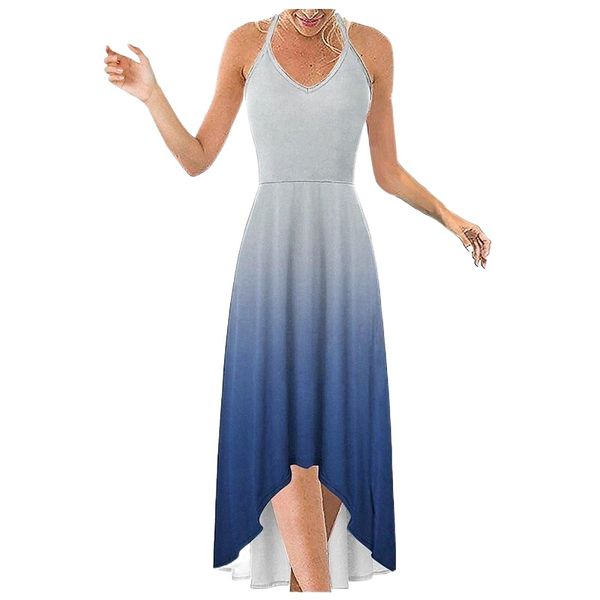 women's a line dress maxi long dress blue black pink sleeveless color gradient plus high low print spring summer spaghetti strap elegan, Black;gray
women's a line dress maxi long dress blue black pink sleeveless color gradient plus high low print spring summer spaghetti strap elegan, Black;gray