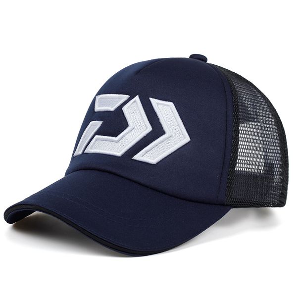 summer sun cap breathable wicking mesh visor ventilation adjustable hat daiwa male outdoor fishing brand cap 220616, Blue;gray
summer sun cap breathable wicking mesh visor ventilation adjustable hat daiwa male outdoor fishing brand cap 220616, Blue;gray