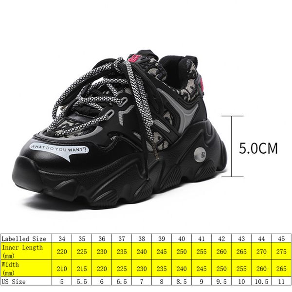 2022 women dad shoes chunky sneakers for women platform fashion sneakers 5cm heel spring autumn comfy non slip shoes, Black;yellow
2022 women dad shoes chunky sneakers for women platform fashion sneakers 5cm heel spring autumn comfy non slip shoes, Black;yellow