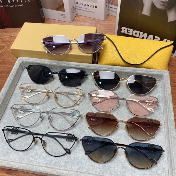 designer sunglasses luo yi's family style fashion sunglass women's fashion star same cat's eye men's lw5003, White;black
designer sunglasses luo yi's family style fashion sunglass women's fashion star same cat's eye men's lw5003, White;black