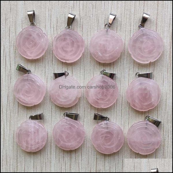 charms natural rose quartz stone flower pendants for necklaces jewelry making carshop2006 drop delivery 2021 dhajf, Bronze;silver
charms natural rose quartz stone flower pendants for necklaces jewelry making carshop2006 drop delivery 2021 dhajf, Bronze;silver