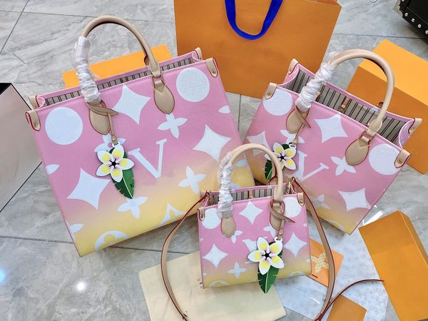 hh luxurious gradient on the go women speedy shoulder composite bag lady never handbag full mummy rainbow color
hh luxurious gradient on the go women speedy shoulder composite bag lady never handbag full mummy rainbow color