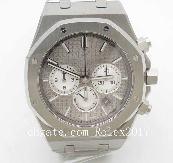mens quality chronograph v2 edition wristwatches workin omf maker 41mm 26331st grey checkered dial with cal.7750 eta movement automatic watc, Slivery;brown
mens quality chronograph v2 edition wristwatches workin omf maker 41mm 26331st grey checkered dial with cal.7750 eta movement automatic watc, Slivery;brown