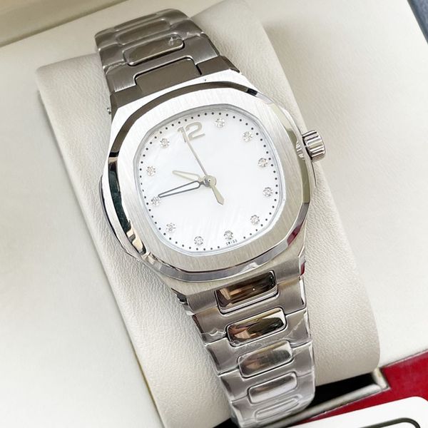 women's automatic machine watch fashion 35mm stainless steel dial strap water resistant personality girls diamond designer watch watche, Slivery;brown
women's automatic machine watch fashion 35mm stainless steel dial strap water resistant personality girls diamond designer watch watche, Slivery;brown