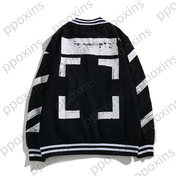 offs men's jacket trendy white line arrow sketch male and female couples autumn winter baseball tweed, Black;brown
offs men's jacket trendy white line arrow sketch male and female couples autumn winter baseball tweed, Black;brown
