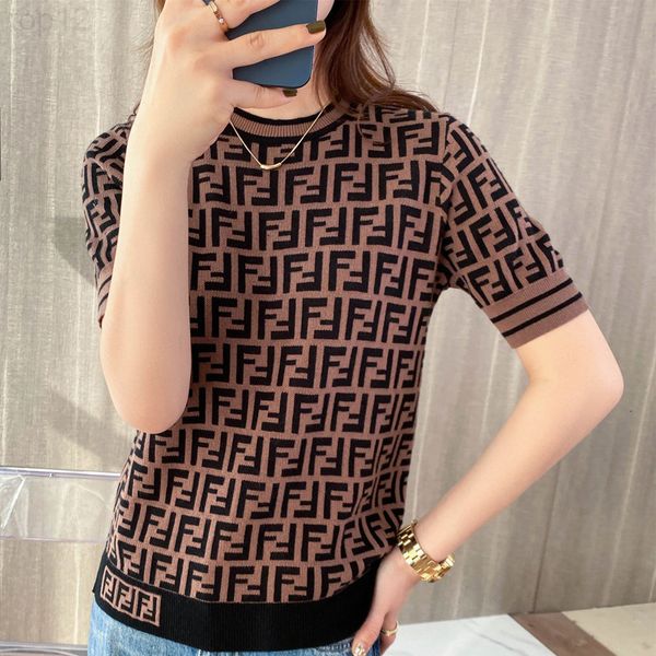 designer spring and summer knitted short sleeved women's slim fitting t-shirt 2021 new thin style outer wear foreign half bottomed 2022, White
designer spring and summer knitted short sleeved women's slim fitting t-shirt 2021 new thin style outer wear foreign half bottomed 2022, White